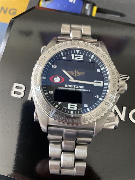 breitling emergency 2000|breitling blackwater watch for sale.